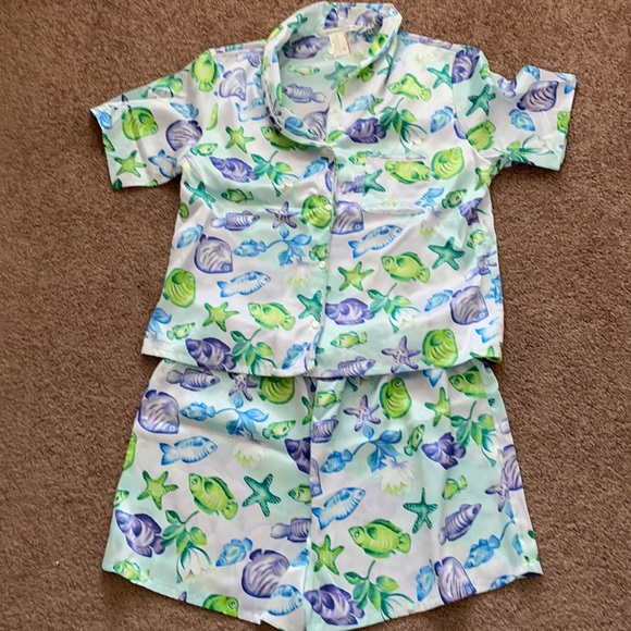 NWT Victoria Secret Sea Escape Lounge/Pjs Set - Picture 1 of 2